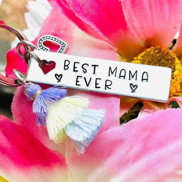 Mom Keychain - Mothers Day Gift - Mom Gift - Best Mom Every - Mama Gift - Picture 1 of 3